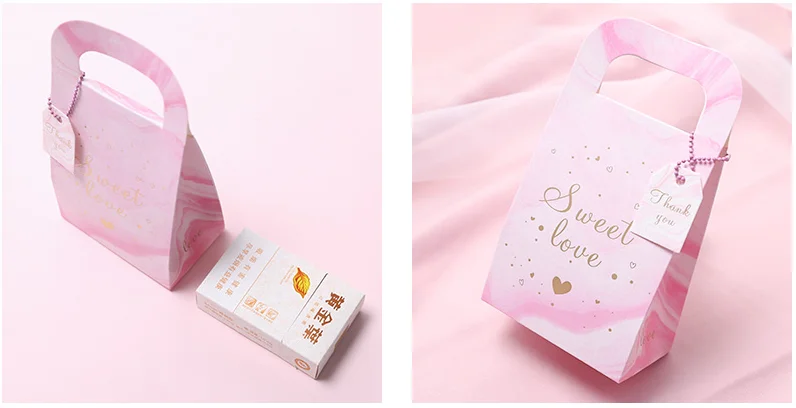 fsc custom handmade wedding gift paper bag candy