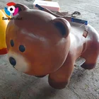 Hot sale kis car cute panda scooter electric zoo animal ride for kiddie