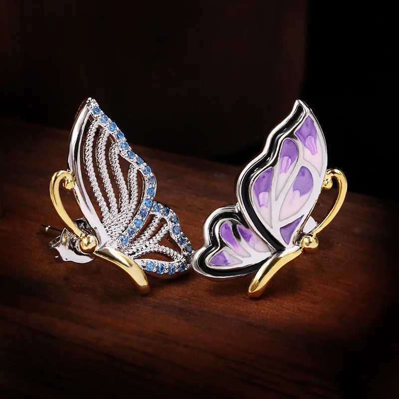 Newest Factory Wholesale KYED0422 CZ Earrings butterfly Shape Shine 3A Zircon Stud earring for Women
Newest Factory Wholesale KYED0422 CZ Earrings butterfly Shape Shine 3A Zircon Stud earring for Women
