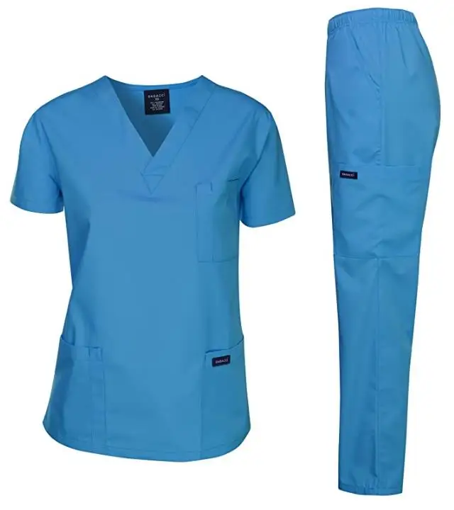 Lasheen Two Pieces high quality Hospital Uniforms Women and Man Nursing Scrubs Suit Beauty Salon Work Cloth Scrubs Set, Multiple choices for you
Lasheen Two Pieces high quality Hospital Uniforms Women and Man Nursing Scrubs Suit Beauty Salon Work Cloth Scrubs Set, Multiple choices for you