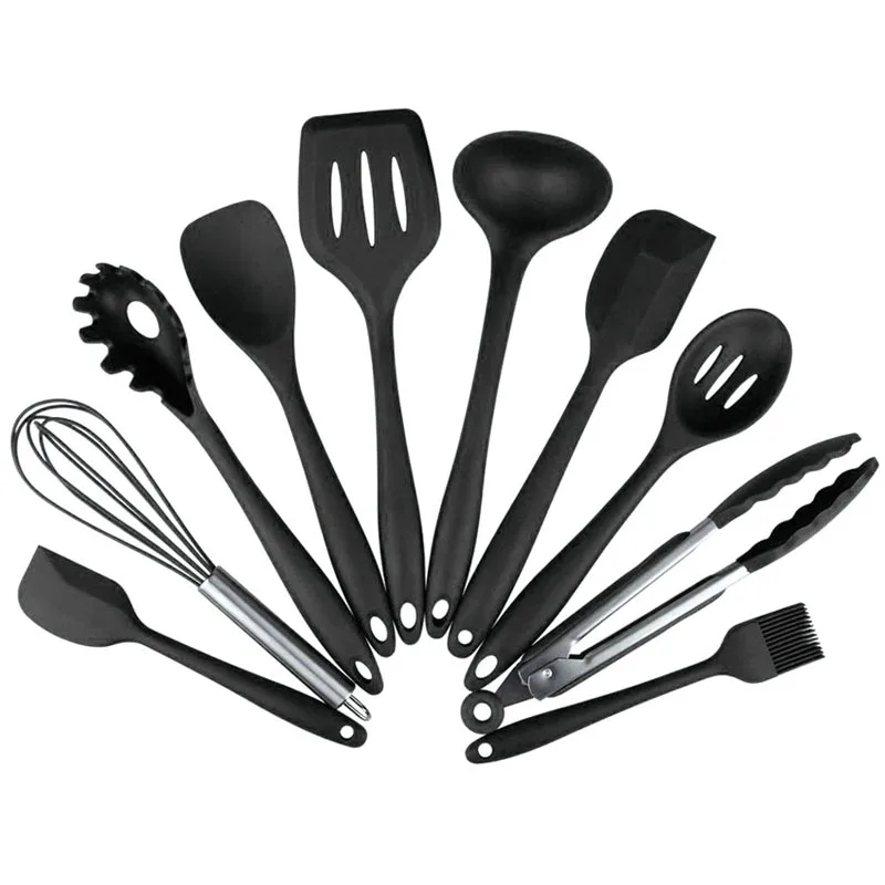Environmental Protection Cooking Tool 10 Piece Set Silicone Kitchenware Non Stick Pot Silicone Kitchenware Set, Picture
Environmental Protection Cooking Tool 10 Piece Set Silicone Kitchenware Non Stick Pot Silicone Kitchenware Set, Picture