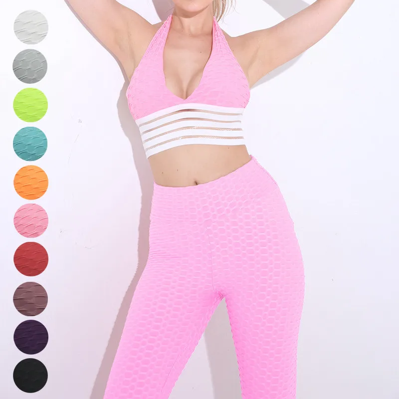 Oem Customized Logo Adult adjustable strap Plus Size Pink Color halter Sexy Yoga Sport Bra For Women, Custom color
Oem Customized Logo Adult adjustable strap Plus Size Pink Color halter Sexy Yoga Sport Bra For Women, Custom color