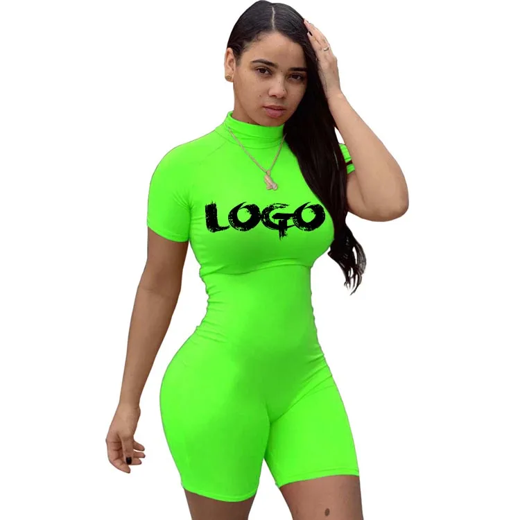 women jumpsuit 2021 solid color stretchy hot shorts bodycon sexy woman jumpsuit women bodysuits, Customized color 
women jumpsuit 2021 solid color stretchy hot shorts bodycon sexy woman jumpsuit women bodysuits, Customized color