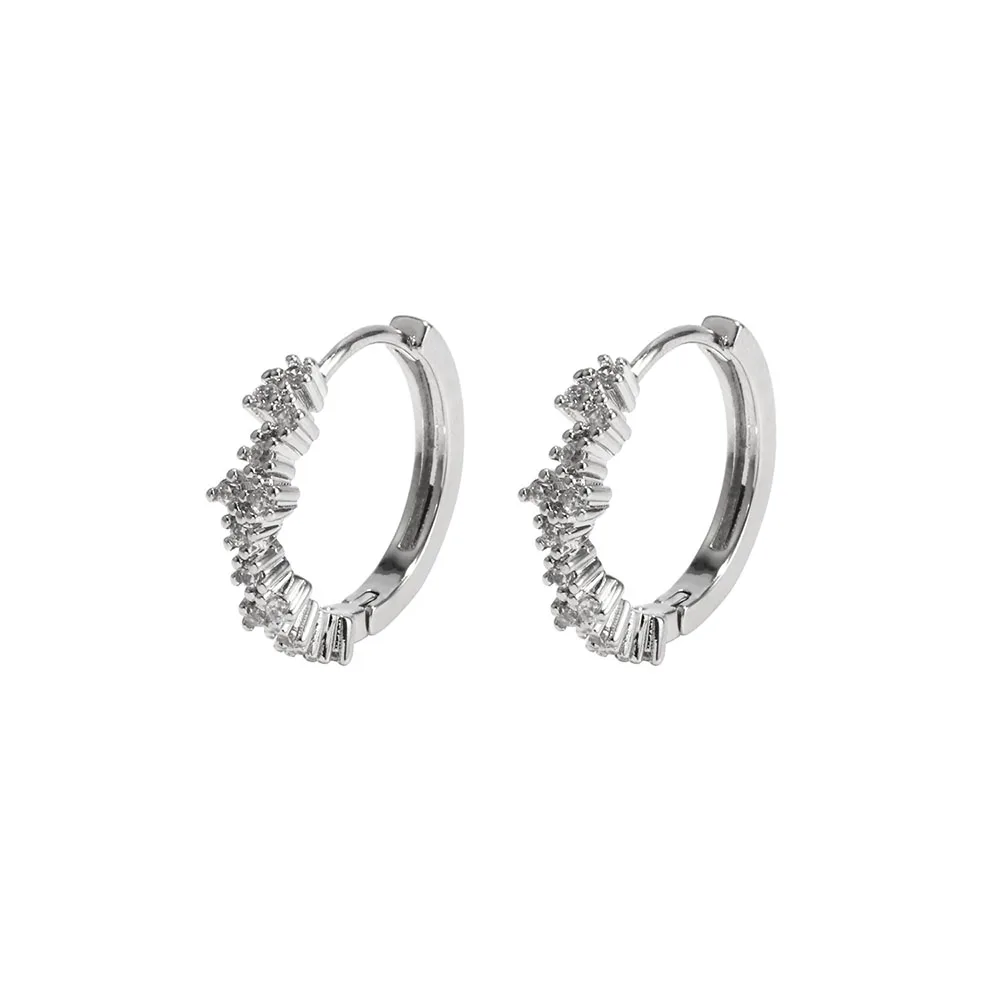 Wholesale 2022 Earrings White Gold Plated Cubic Zirconia Cuff Earrings Stud for Women
Wholesale 2022 Earrings White Gold Plated Cubic Zirconia Cuff Earrings Stud for Women