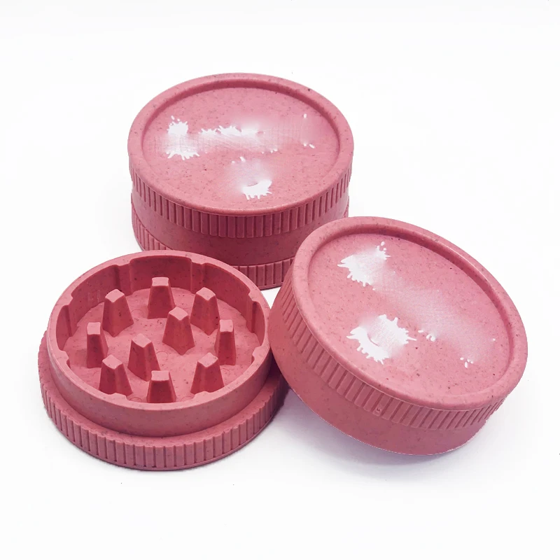 Biodegradable materials custom weed grinder for wholesale herb grinder biodegradable smoking weed grinder 55mm, Red,black,blue,green,pink,abricot
Biodegradable materials custom weed grinder for wholesale herb grinder biodegradable smoking weed grinder 55mm, Red,black,blue,green,pink,abricot