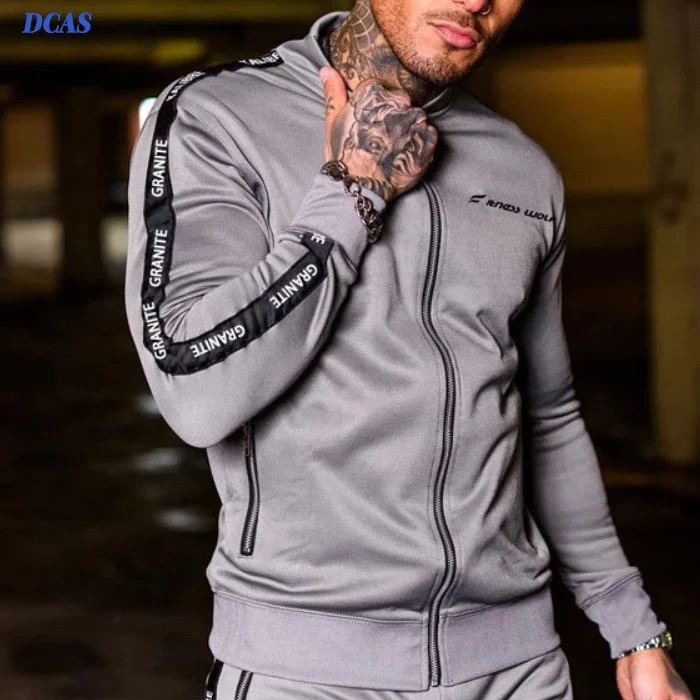 Cheap wholesale custom latest unique zip up track suits men sport tracksuit Zipper plain weave training sportswear suit, Black,white,gray
Cheap wholesale custom latest unique zip up track suits men sport tracksuit Zipper plain weave training sportswear suit, Black,white,gray