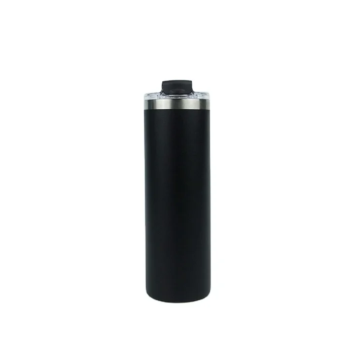 New Arrivals 18oz Double Wall Stainless Steel Vacuum Insulated Skinny Tumbler Thermal Straight Cup With Flip Lid, Customized color
New Arrivals 18oz Double Wall Stainless Steel Vacuum Insulated Skinny Tumbler Thermal Straight Cup With Flip Lid, Customized color