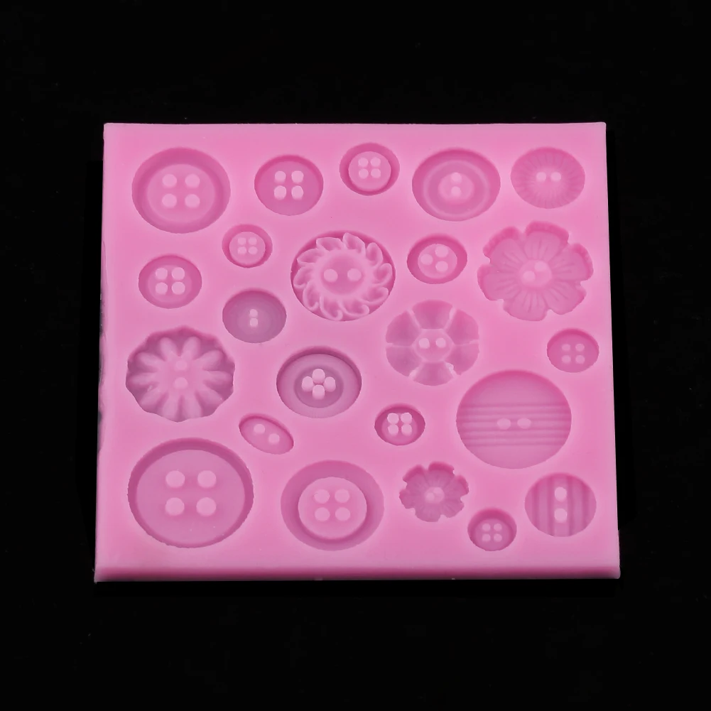Button Cake Decoration Silicone Mold Dessert Chocolate Fondant Candy Soap Mould DIY Cake Decorating Tools, Pink
Button Cake Decoration Silicone Mold Dessert Chocolate Fondant Candy Soap Mould DIY Cake Decorating Tools, Pink