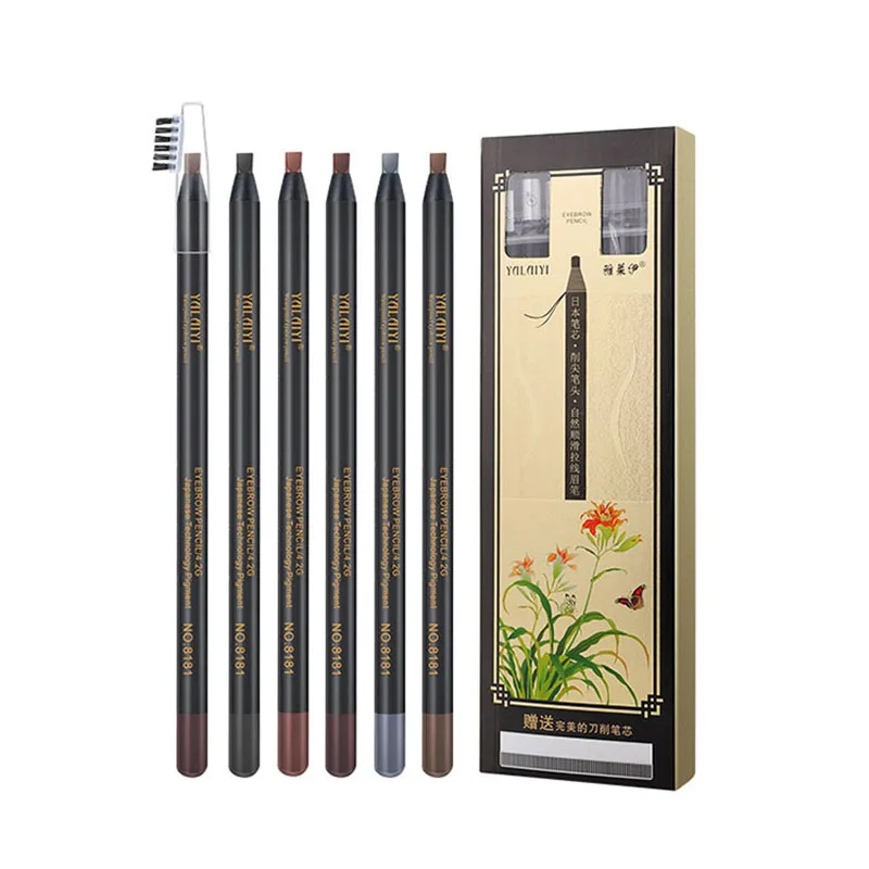 L High Quality Microblading Pencil Eye Brow Pencil With Brush Peel Off Eyebrow Tattoo Definer Pencil For PMU Mapping
L High Quality Microblading Pencil Eye Brow Pencil With Brush Peel Off Eyebrow Tattoo Definer Pencil For PMU Mapping