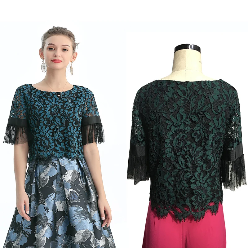 T122-1 2021 Summer Women's Clothing Short Sleeve Lace Shirts Woman Clothes Fashion Ladies' Blouses
T122-1 2021 Summer Women's Clothing Short Sleeve Lace Shirts Woman Clothes Fashion Ladies' Blouses