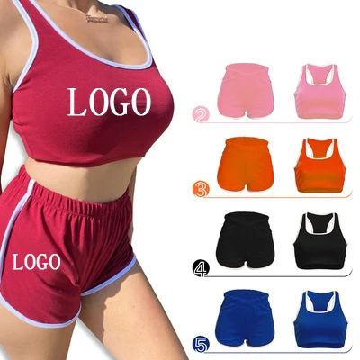 2021 Fashion Yoga Summer Strape Womens Tops Sleeveless Sweater Shorts Tennis Sportswear Ladies Joggers 2 Two Piece Pants Sets, Picture
2021 Fashion Yoga Summer Strape Womens Tops Sleeveless Sweater Shorts Tennis Sportswear Ladies Joggers 2 Two Piece Pants Sets, Picture