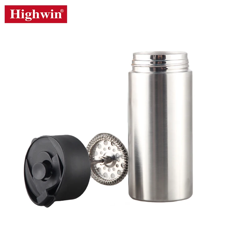 Highwin Double Wall Vacuum Travel Camping Stainless Steel Travel Coffee And Tea Press, Silver;black;blue;red;rainbow
Highwin Double Wall Vacuum Travel Camping Stainless Steel Travel Coffee And Tea Press, Silver;black;blue;red;rainbow