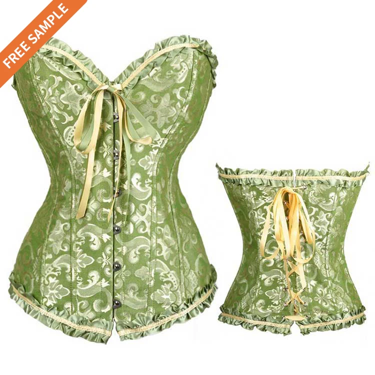 2022 High Quality Women Multiple Colour Lace Waist Trainer Corset Bustier Top With Triangle Panties
2022 High Quality Women Multiple Colour Lace Waist Trainer Corset Bustier Top With Triangle Panties