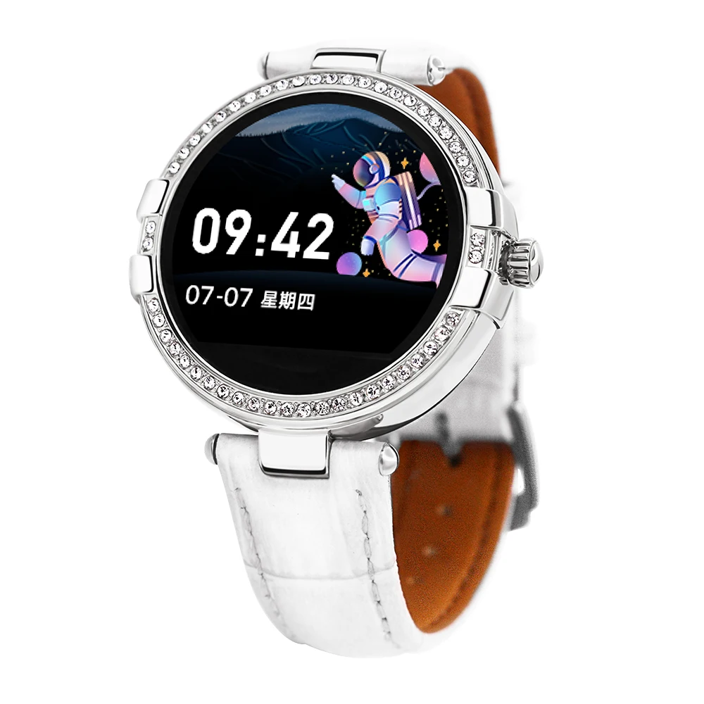 Karen M Smart Watch for Girls R8 with Body Temperature Monitor Montres Intelligentes Luxury Smartwatch for Women with Diamonds
Karen M Smart Watch for Girls R8 with Body Temperature Monitor Montres Intelligentes Luxury Smartwatch for Women with Diamonds
