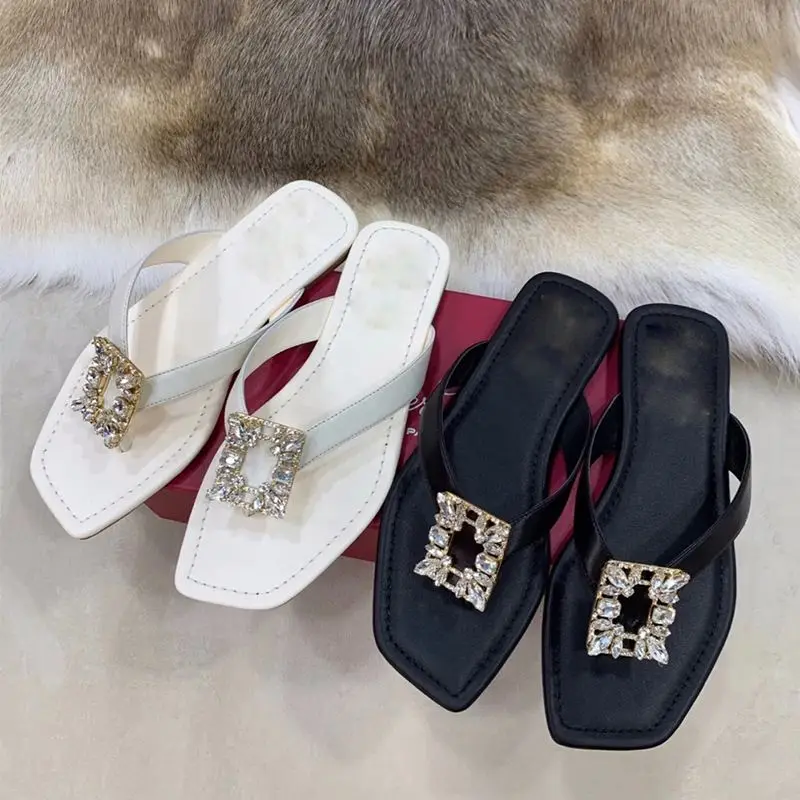 2021 American ladies summer new arrival sexy shoes street fashion rhinestone casual flat flip flops sandals trendy shoes, Two colors or customized
2021 American ladies summer new arrival sexy shoes street fashion rhinestone casual flat flip flops sandals trendy shoes, Two colors or customized