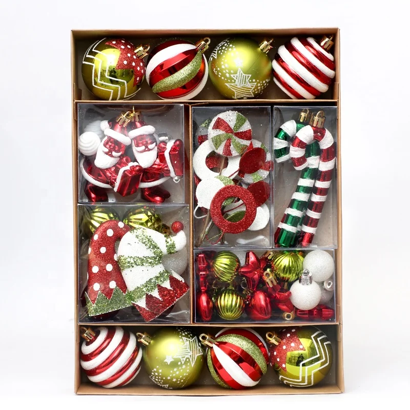 Luxury Christmas decorations plastic ball set Christmas ornaments kraft paper box Christmas balls
Luxury Christmas decorations plastic ball set Christmas ornaments kraft paper box Christmas balls