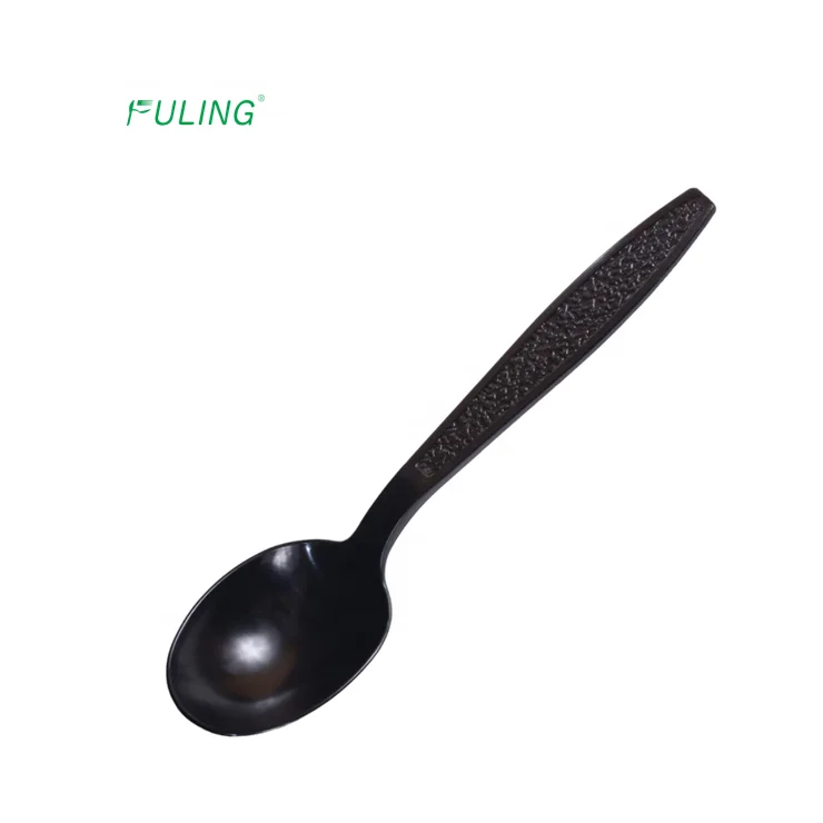 food grade ps long handle spoons disposable restaurant to go heavyweight black plastic spoon
food grade ps long handle spoons disposable restaurant to go heavyweight black plastic spoon