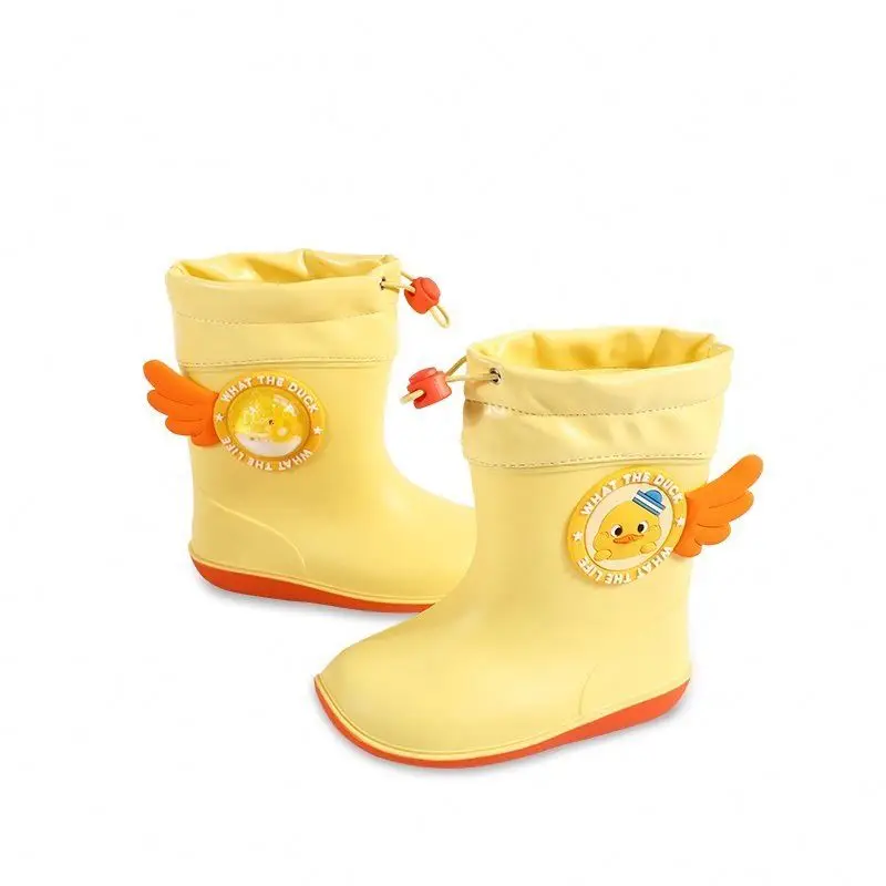 Colorful non-slip kids PVC rain boots pure color Konmeibear boot waterproof high quality children cheap rain boots for child, Yellow/pink
Colorful non-slip kids PVC rain boots pure color Konmeibear boot waterproof high quality children cheap rain boots for child, Yellow/pink
