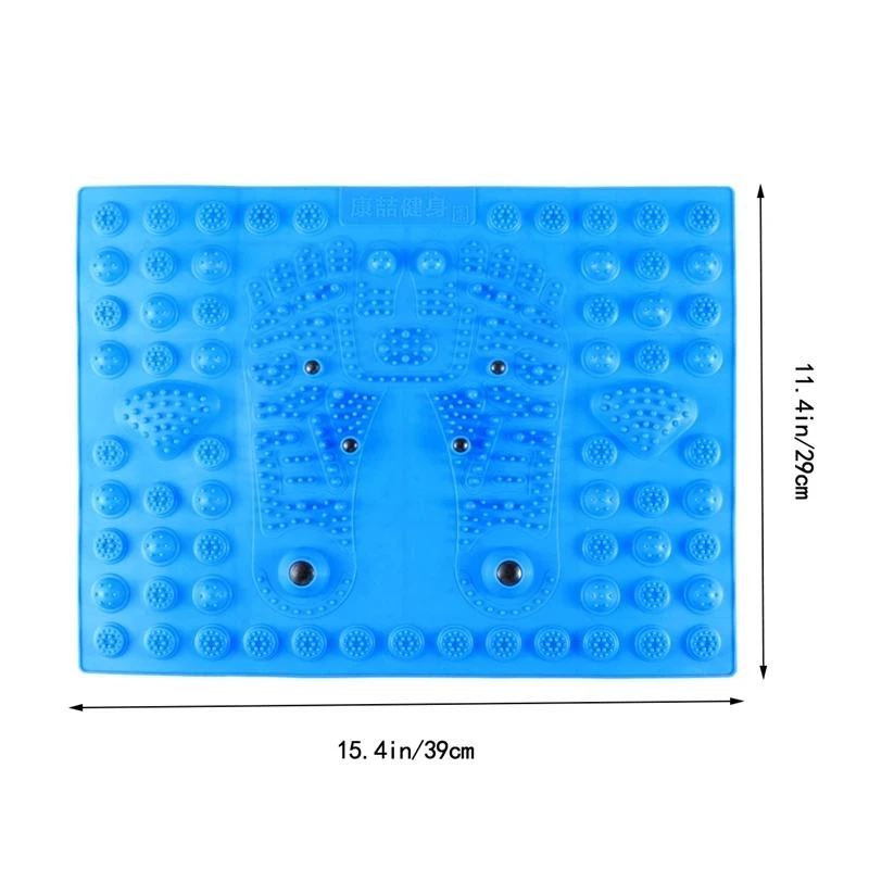 Acupressure Relaxation Mat Foot Massage Cushion Yoga Spike Mat Magnetic Therapy Anti-Stress Acupuncture Pad Needle Massager 
Acupressure Relaxation Mat Foot Massage Cushion Yoga Spike Mat Magnetic Therapy Anti-Stress Acupuncture Pad Needle Massager
