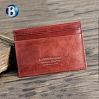 2020 New Arrivals Long Passport Holder Credit Leather Wallet Card Holder For Men