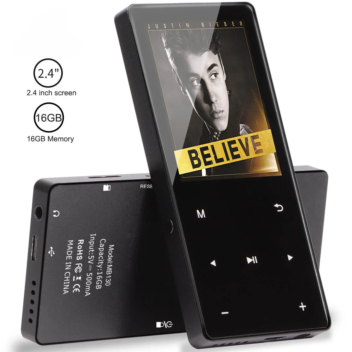 Aomago 2.4inch Screen Display Sports Wireless MP3 Player with FM Ebook Voice Recording
Aomago 2.4inch Screen Display Sports Wireless MP3 Player with FM Ebook Voice Recording