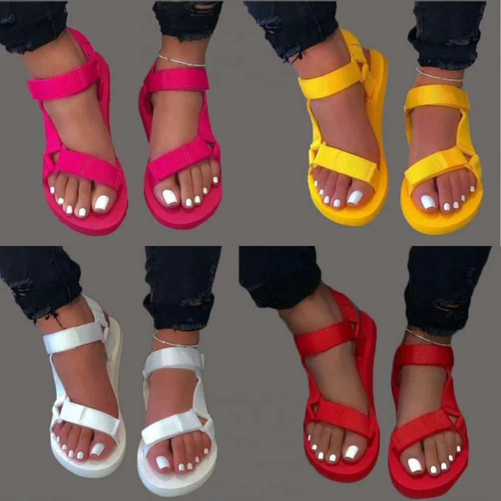 Big size couple sandals women's summer 2020 new fashion Roman style student sandals women's flat-heeled beach shoes tide
Big size couple sandals women's summer 2020 new fashion Roman style student sandals women's flat-heeled beach shoes tide