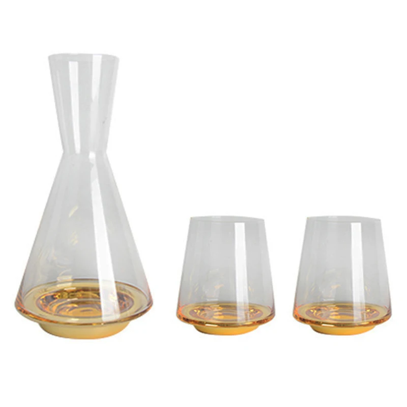 1287ml / 43.5 Glass Water Jug with 2 Cups Set Glasses Water Carafe Pitcher Mugs Kit, Clear
1287ml / 43.5 Glass Water Jug with 2 Cups Set Glasses Water Carafe Pitcher Mugs Kit, Clear