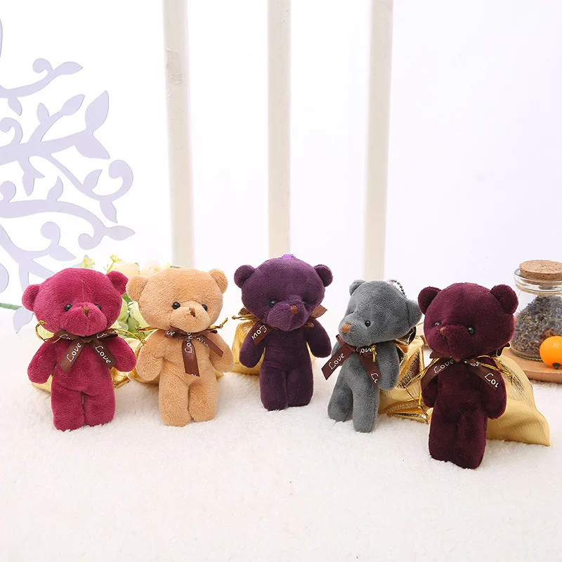 Various Colorful 10cm Plush Toy Mini Teddy Bear Keychain Wholesale Custom Kids Cartoon Stuffed Animal Soft Plush Mini Teddy Bear
Various Colorful 10cm Plush Toy Mini Teddy Bear Keychain Wholesale Custom Kids Cartoon Stuffed Animal Soft Plush Mini Teddy Bear
