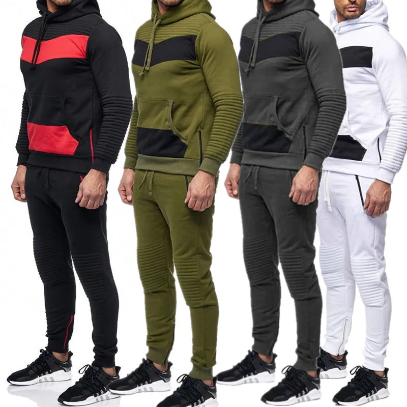 T88 high quantity tracksuits for men 2021 patchwork hoodie sets men hip hop clothes sports wear men, As picture or customized color
T88 high quantity tracksuits for men 2021 patchwork hoodie sets men hip hop clothes sports wear men, As picture or customized color