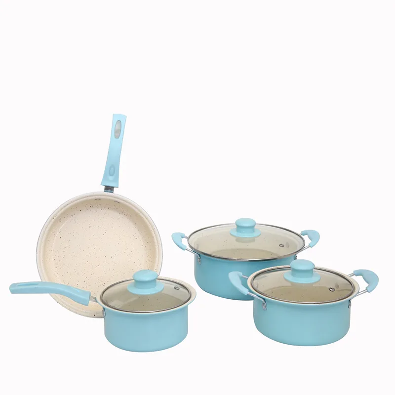 Hot selling multifunctional pot set with 13 pieces with lid 
Hot selling multifunctional pot set with 13 pieces with lid