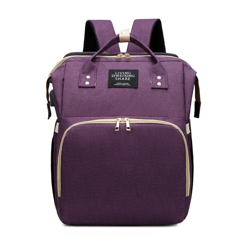 Wholesale Portable Waterproof Mummy Large Capacity Backpack Foldable Baby Bed Diaper Bag, 6 colors
Wholesale Portable Waterproof Mummy Large Capacity Backpack Foldable Baby Bed Diaper Bag, 6 colors