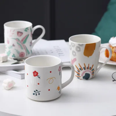 Nordic style ins creative personality large-capacity couple ceramic water cup, As the picture show
Nordic style ins creative personality large-capacity couple ceramic water cup, As the picture show