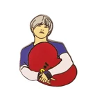 2019 souvenir custom gold plating metal Korea idol BTS glitter hard enamel lapel pins