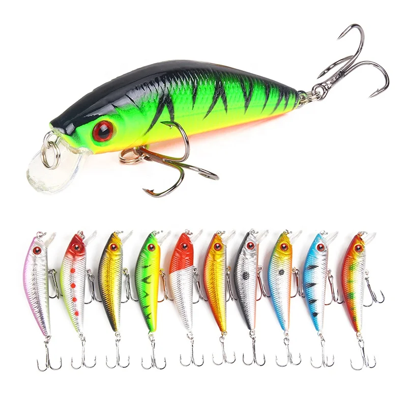 10 Colors 70mm 7.9g full swimming layer slow sinking bass lure minnow bait, 10 colors as picture 
10 Colors 70mm 7.9g full swimming layer slow sinking bass lure minnow bait, 10 colors as picture