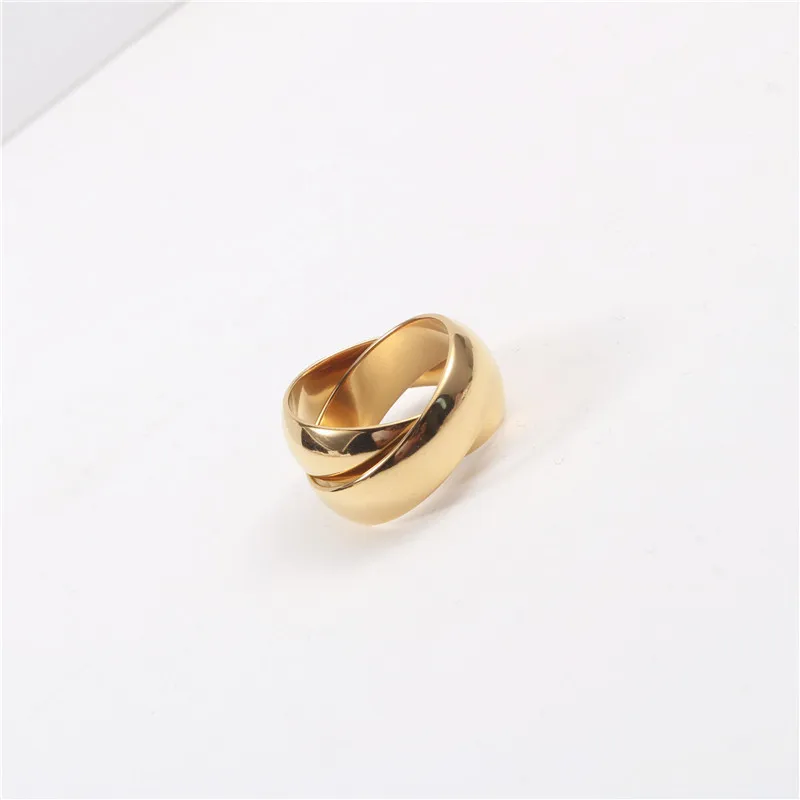 High End Tarnish Free PVD Gold Plated Double Cross Rings Stainless Steel Jewelry tarnish
High End Tarnish Free PVD Gold Plated Double Cross Rings Stainless Steel Jewelry tarnish