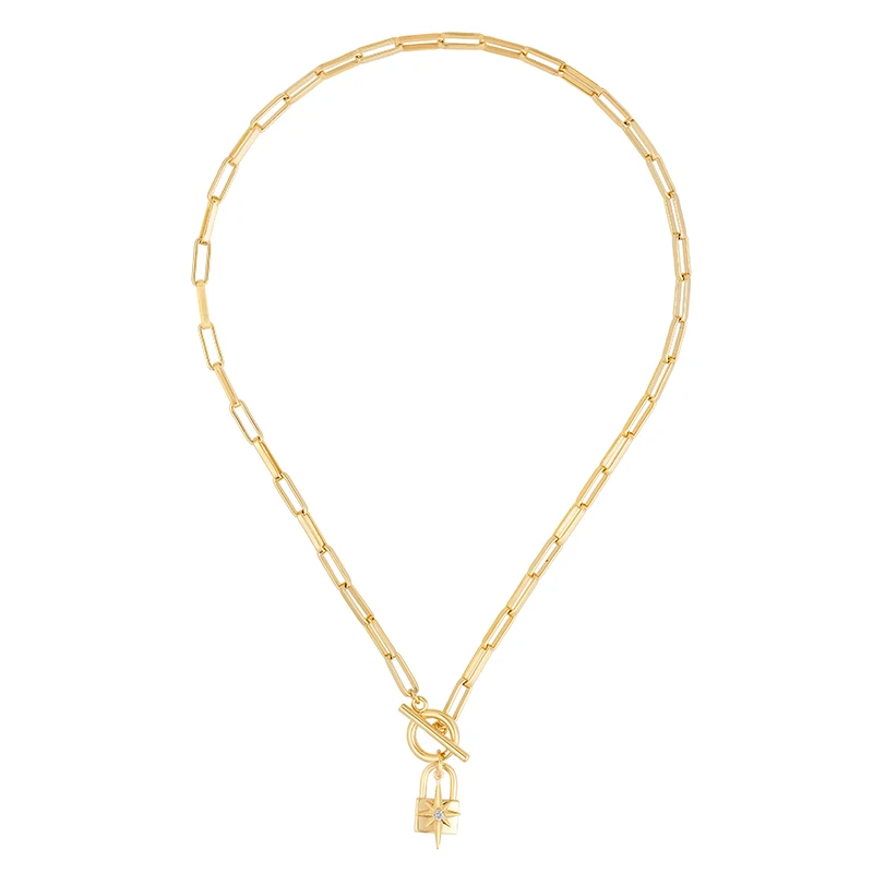ROXI paperclip chain star charm circle bar lock toggle silver 925 necklace jewelry
ROXI paperclip chain star charm circle bar lock toggle silver 925 necklace jewelry