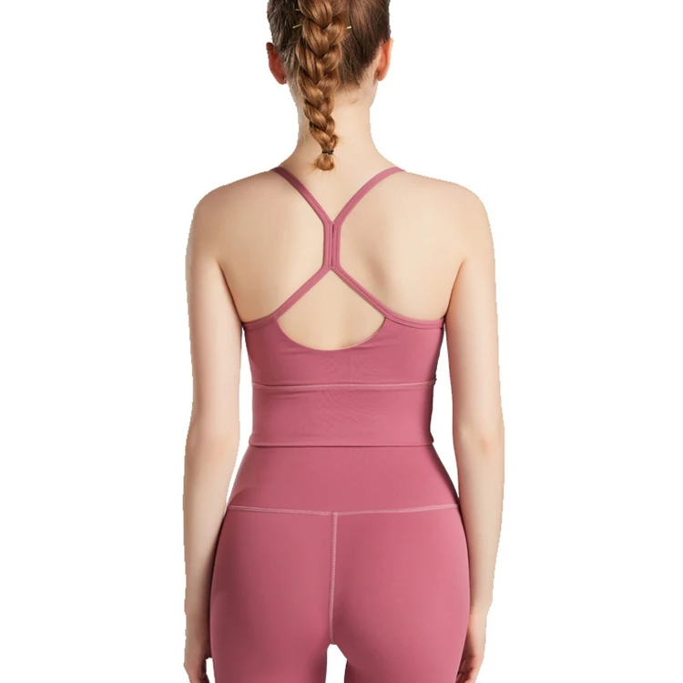 US Double Nylon Thin Running Gym Yoga Sports Bra Y Word Vest Sports Bra Push Up Shock-Proof Bra Women
US Double Nylon Thin Running Gym Yoga Sports Bra Y Word Vest Sports Bra Push Up Shock-Proof Bra Women
