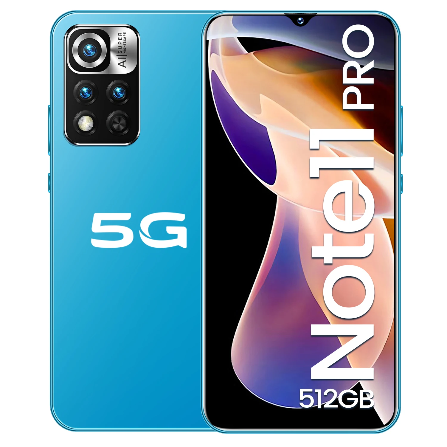 Hot Selling NOTE 11 PRO 12GB+512GB 6.7 Inch full Display Android 10.0 Mobile Cell Smart phone
Hot Selling NOTE 11 PRO 12GB+512GB 6.7 Inch full Display Android 10.0 Mobile Cell Smart phone