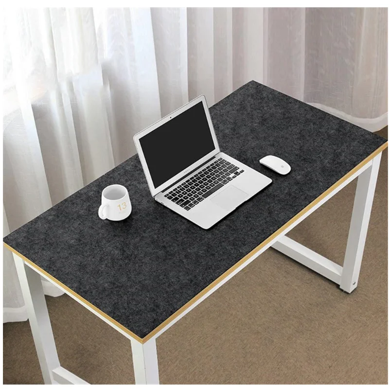 Wholesale 80*40 cm Wool Felt Desk Blotter Pad Mousepad Desk Protector Workspace Mat, Customized color
Wholesale 80*40 cm Wool Felt Desk Blotter Pad Mousepad Desk Protector Workspace Mat, Customized color