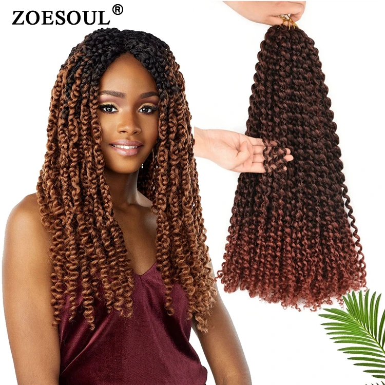 Zoesoul New Arrival Heat Resistant 18 inch 85g Water Wave Crochet Braid Synthetic Braiding Hair
Zoesoul New Arrival Heat Resistant 18 inch 85g Water Wave Crochet Braid Synthetic Braiding Hair