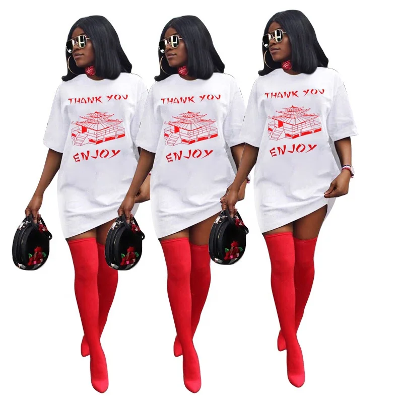 New Arrivals 2021 Summer Dresses Short Sleeve Thank You Print Midi Dress Plus Size Women Clothing
New Arrivals 2021 Summer Dresses Short Sleeve Thank You Print Midi Dress Plus Size Women Clothing