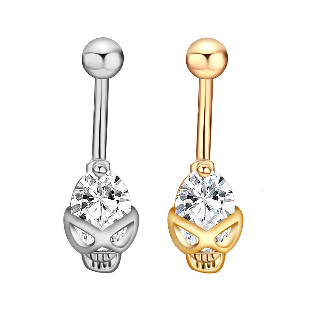 Trendy 316L Surgical Stainless Steel Butterfly Navel Belly Ring CZ Zirconia Skull Belly Button Rings Sexy Body Piercing Jewelry, Picture
Trendy 316L Surgical Stainless Steel Butterfly Navel Belly Ring CZ Zirconia Skull Belly Button Rings Sexy Body Piercing Jewelry, Picture