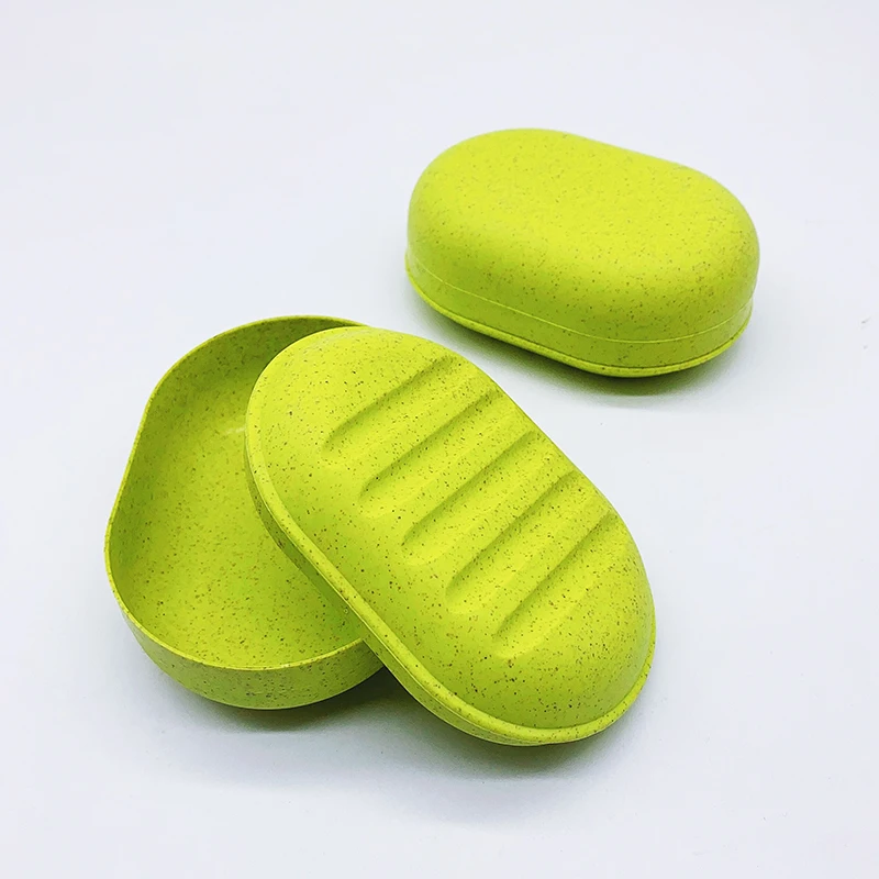 Wholesale Reusable Bathroom Accessories Wheat Straw Portable Travel Soap Case Household Soap Box, Customized color
Wholesale Reusable Bathroom Accessories Wheat Straw Portable Travel Soap Case Household Soap Box, Customized color