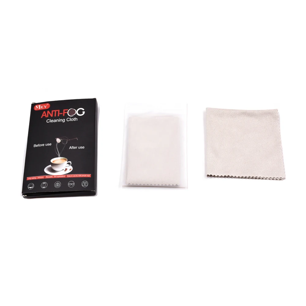 Good Quality Pre-Moistened Optical Glasses Anti Fog Cleaning cloth Surface Cleaning, White with transfer printing logo
Good Quality Pre-Moistened Optical Glasses Anti Fog Cleaning cloth Surface Cleaning, White with transfer printing logo