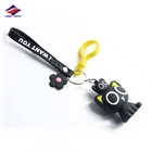 Longzhiyu 13 years china wrist key chain supplier custom pvc keychains anime cat key chain