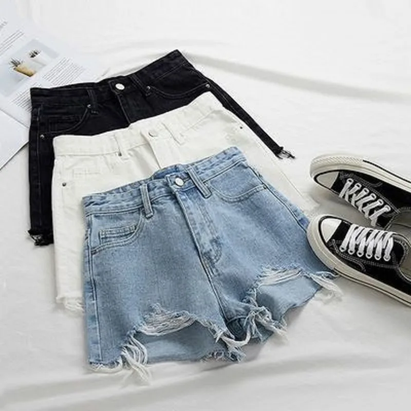 Women's denim shorts 2022 new high-waist shorts women casual loose ladies fashion large size elastic waist wide-leg short jeans
Women's denim shorts 2022 new high-waist shorts women casual loose ladies fashion large size elastic waist wide-leg short jeans