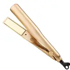 Professional Hair Salon 2in1 Hair Straightener, PTC Ceramic Titanium-Plated Flat Travel Flat Iron Heating Plate Iron