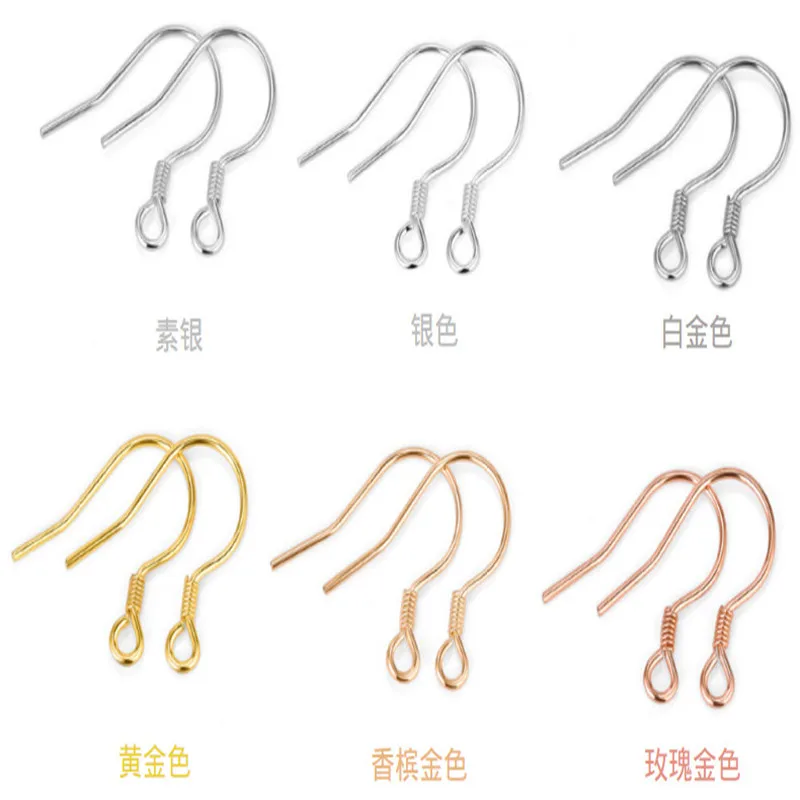 Wholesale 925 Sterling Silver Ear Hook Clasp For Jewelry Making Supplies Dangle Earring
Wholesale 925 Sterling Silver Ear Hook Clasp For Jewelry Making Supplies Dangle Earring