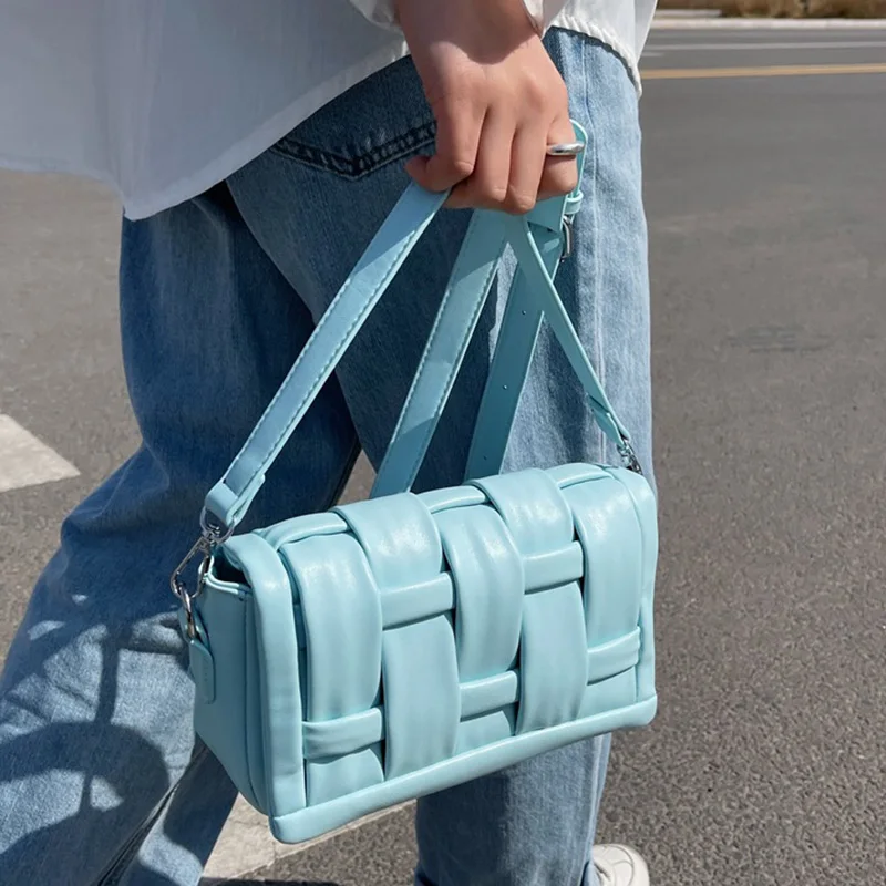 New trendy pu purses for women fashion ladies shoulder leather woven wholesale purse and handbag
New trendy pu purses for women fashion ladies shoulder leather woven wholesale purse and handbag