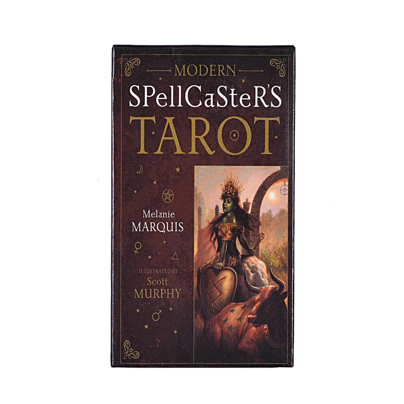 Modern Spellcaster's Tarot KIT Deck Cards Deck Cards & Book Set Board Game Divination
Modern Spellcaster's Tarot KIT Deck Cards Deck Cards & Book Set Board Game Divination